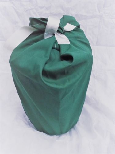 Green Secure Knot Top Laundry Sack
